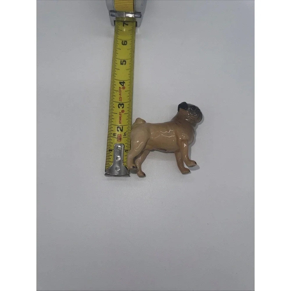 BESWICK ENGLAND FIGURINE OF PUG DOG CH CUTMIL CUPIE, RETIRED 1982,‎ EXCEPTIONAL